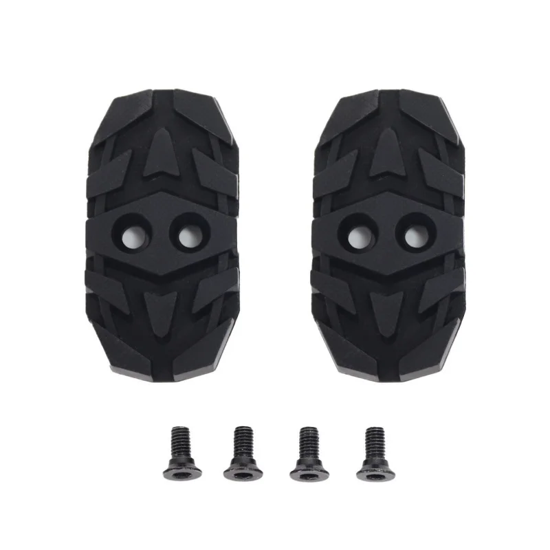 Adaptador de pedal plano para bicicleta de montaña para tacos SPD, compatible con zapatos Shimano/Trek/especialzados/SIDI, convertidor de cubierta de tacos