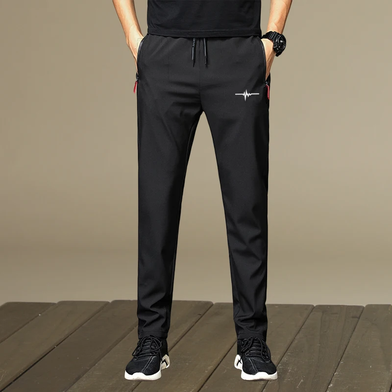 Men's Casual Pants, Men's Trousers, Men's Sweatpants, Fashionable Print, Lightweight Jogging Pants Suitable for Daily and Casual Wear, Ideal for Festivals and as a Gift-Giving Option - Detail 1