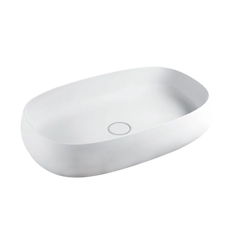

Household creative art washbasin, simple integrated small apartment courtyard washbasin