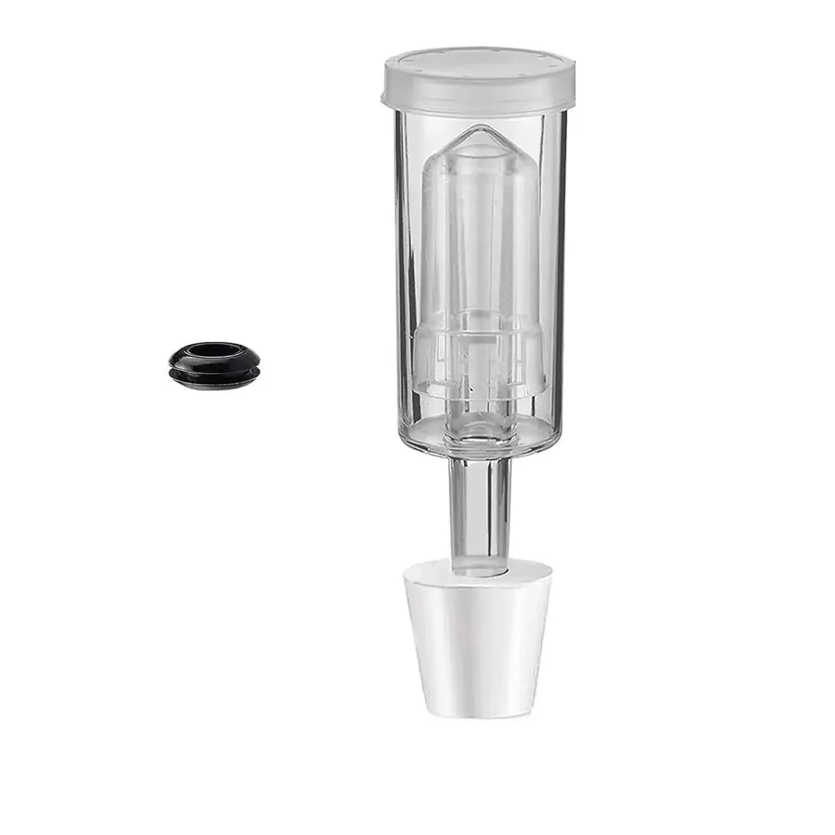 مجموعة غرفة الضغط لتخمير النبيذ كيمتشي (غطاء الضغط + سدادات) أقفال الضغط لتخمير دلو كاربوي Airlo