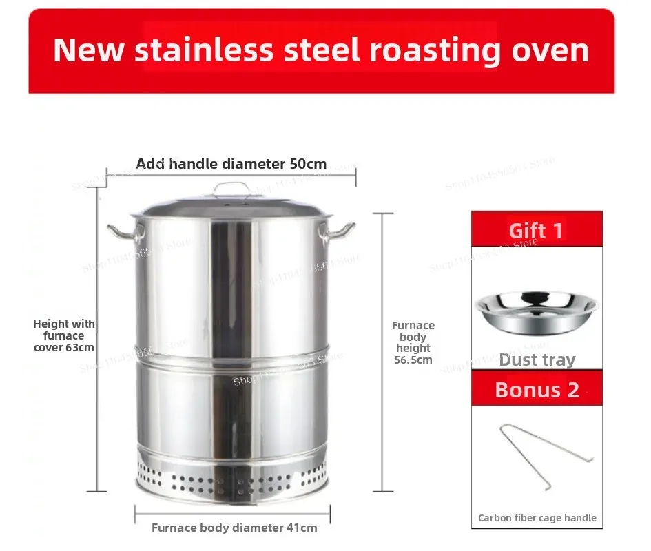 Outdoor Stainless Steel Braised Grill Hanging Stove No Charcoal BBQ Grill Rack Field Utensils Kebabs Stove