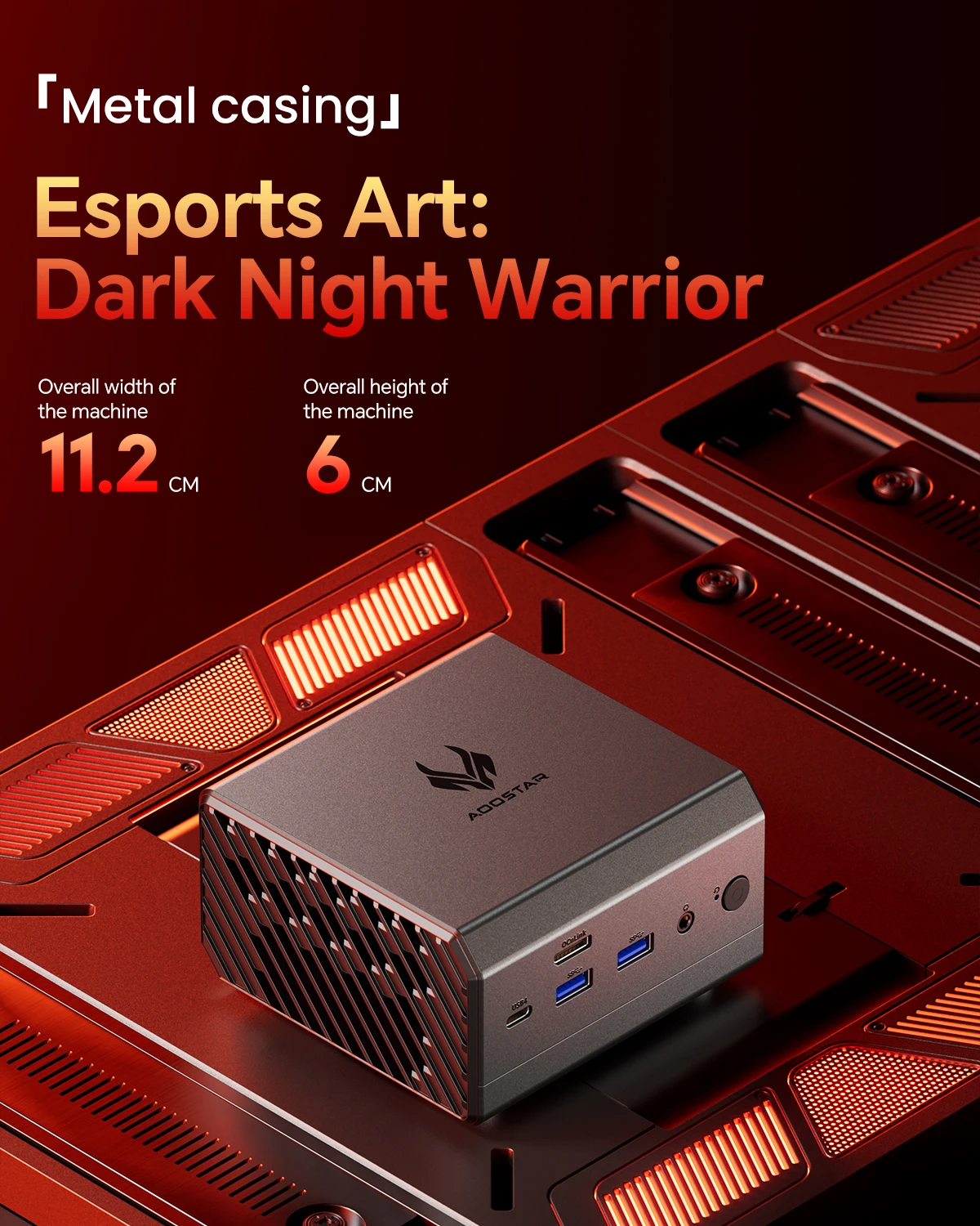 AOOSTAR GT37 Mini PC Ryzen ™   AI9 HX370 32GB RAM 1T SSD Radeon 890M WiFi7 OCuLink Triple 4K 120Hz Gaming Mini PC Office Design AI