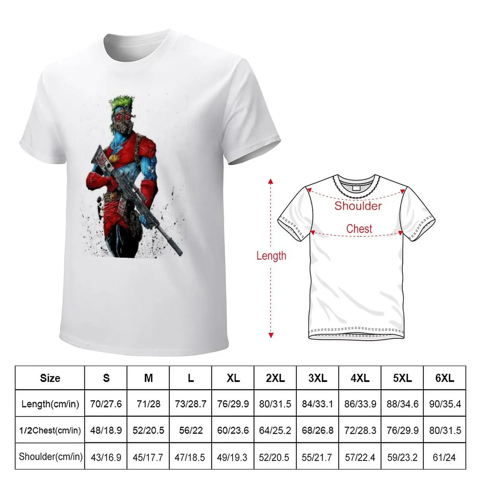 Captain Planet 2042 t-shirt manica corta t-shirt estiva t-shirt in cotone da uomo