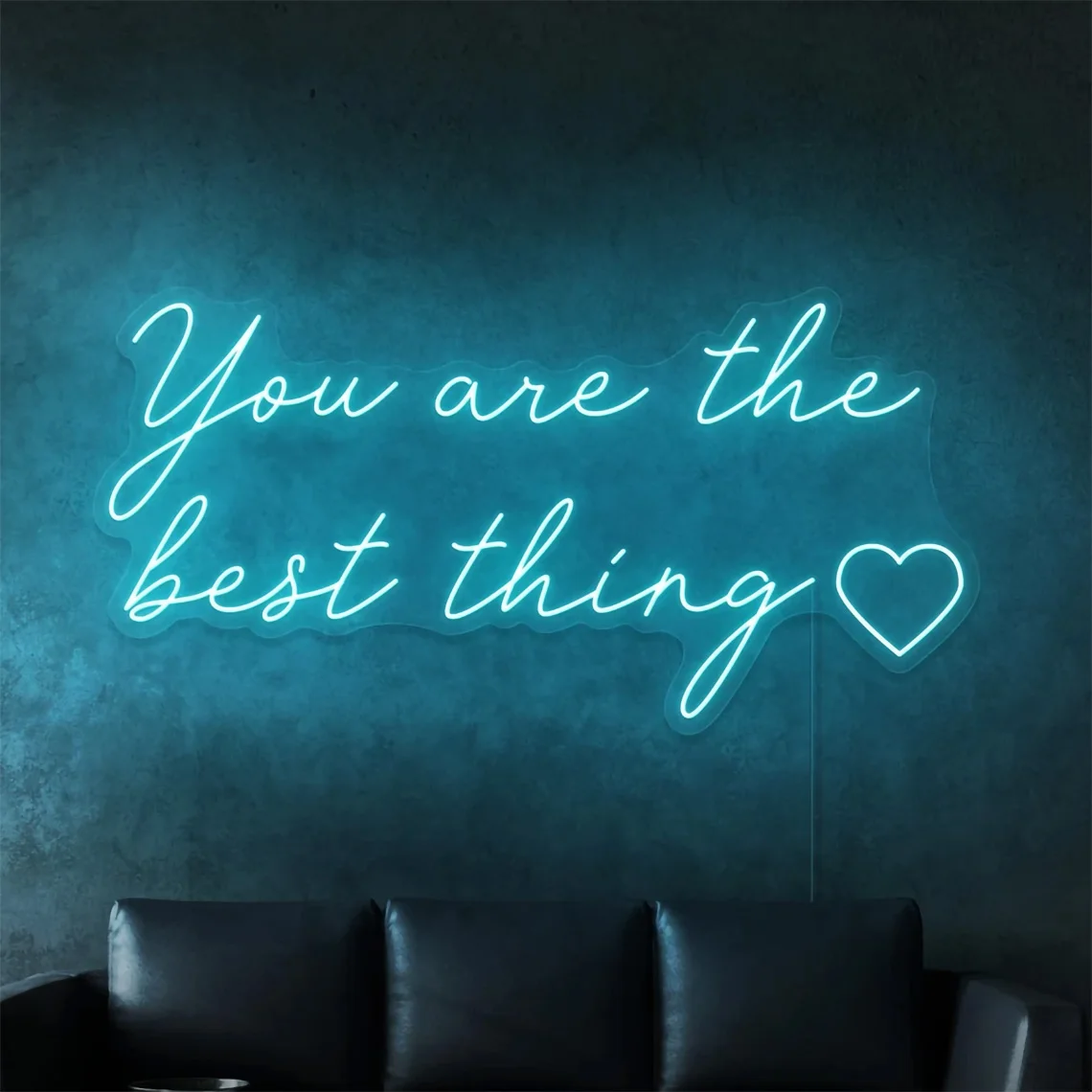 

You Are the Best Thing Neon Sign Bedroom Home Bar Art Wall Decor Gift for the Couple