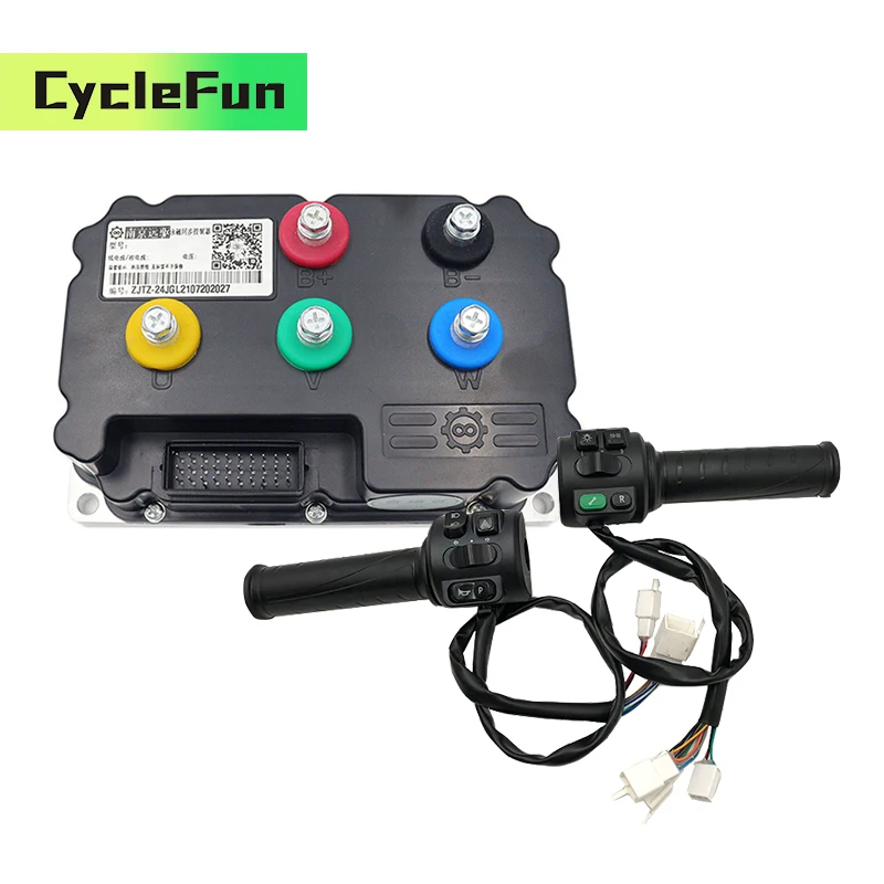 

FarDriver ND72360 3KW BLDC Programmable Controller 190A With T08 Throttle For QS Motor Electric Scooter Motorcycles Conversion