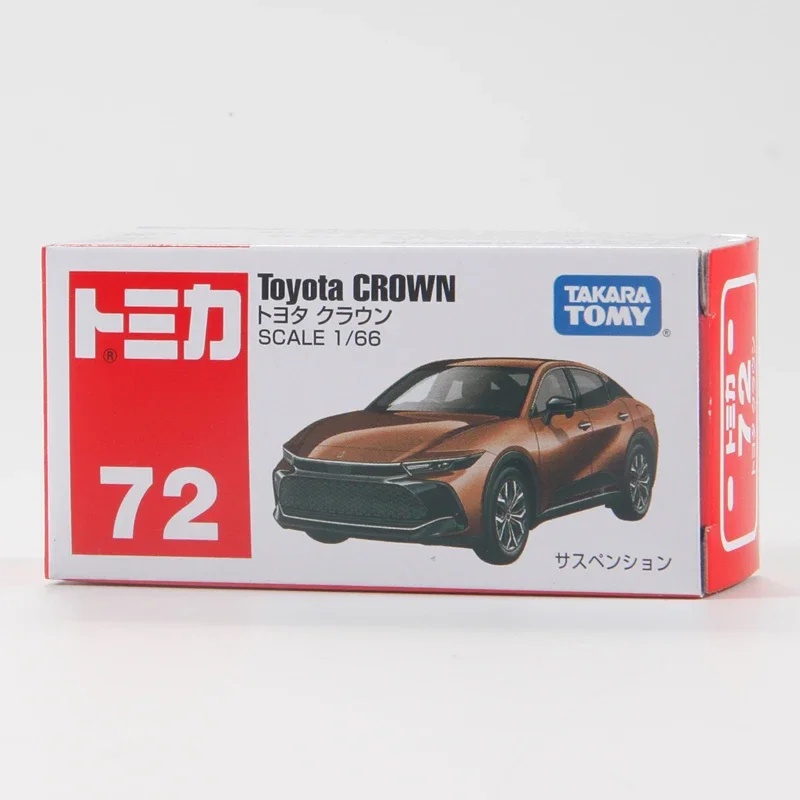 Modèle de voiture en alliage moulé sous pression pour enfants, Tokyo ara Tomy Tomica Premium, Toyota Crown 1/66, Mini, Ornements, Jouets pour garçons, Noël, Cadeau d'anniversaire