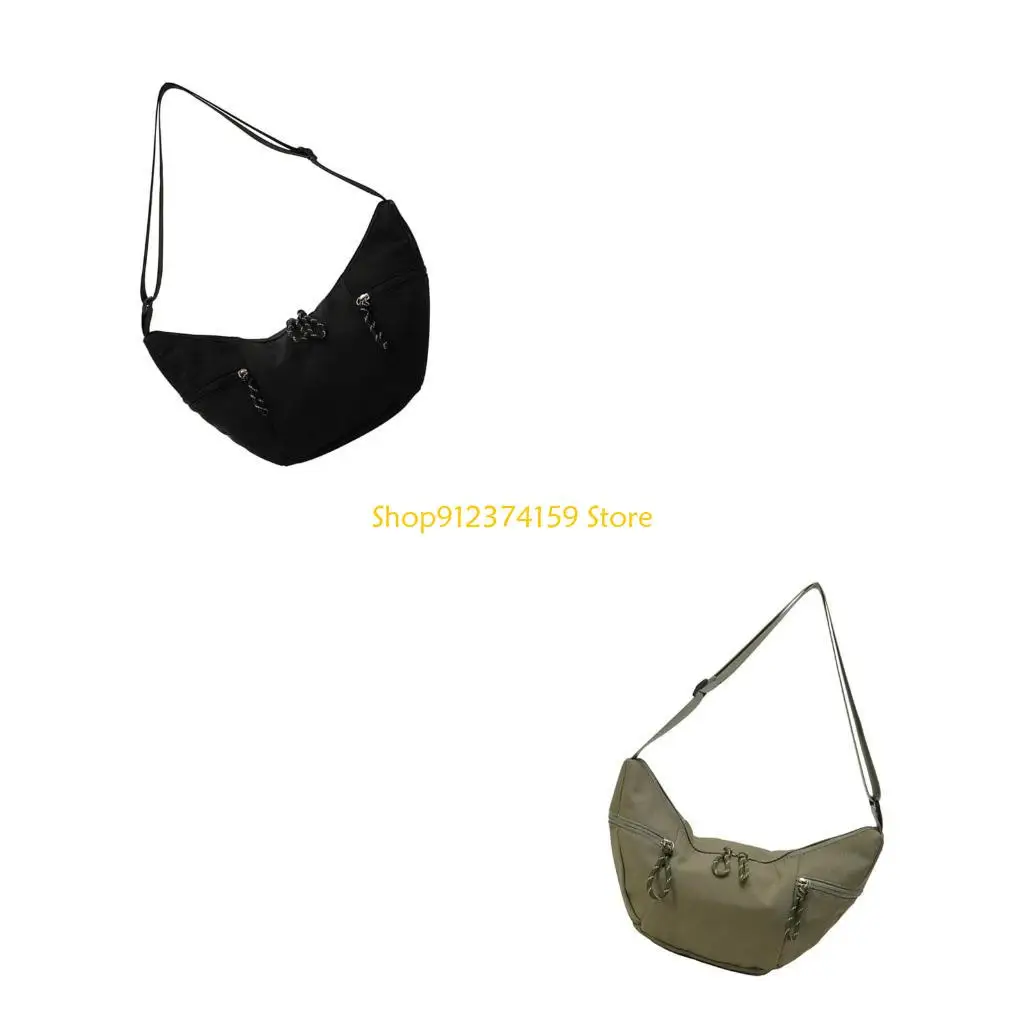 

G5AE Bag Slings Crossbody Bag with Half Moon Fashionable Slings Bag