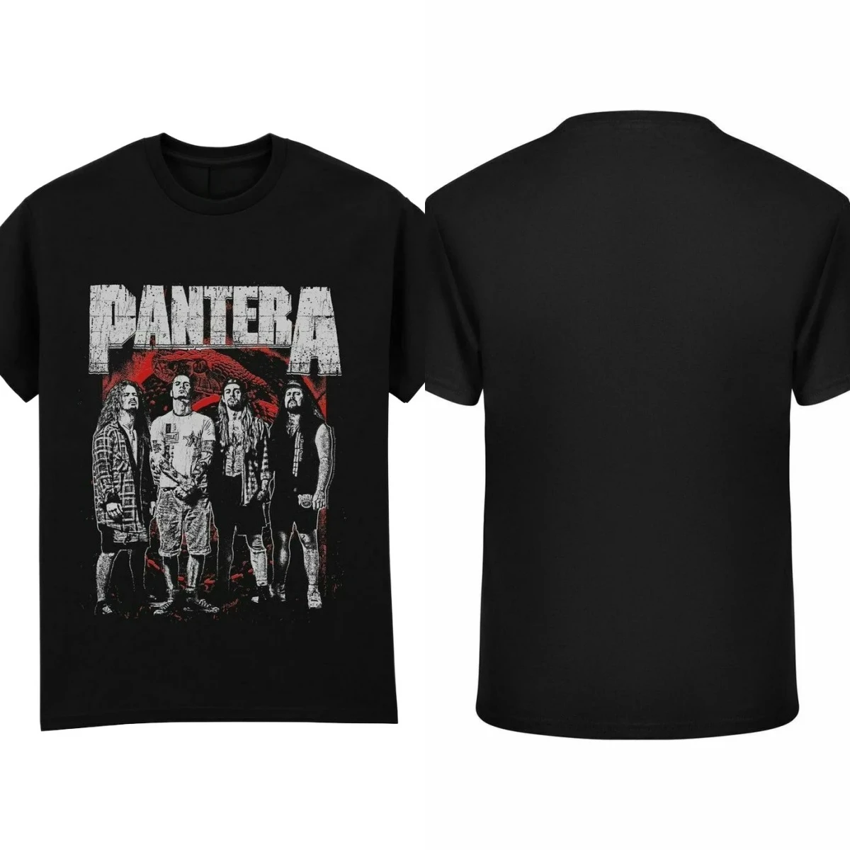 PANTERA STRONGER THAN ALL Band Graphic T-Shirt Cotton Men Women Streetwear Tee