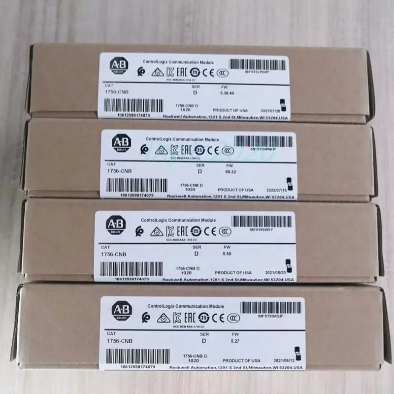 

Новые оригинальные модули ввода-вывода Allen-Bradley POINT I/O 1756-A4, 1756-A7, 1756-A10, 1756-CNB, 1756-CNBR, 1756-CPR2 с поддержкой EtherNet/IP