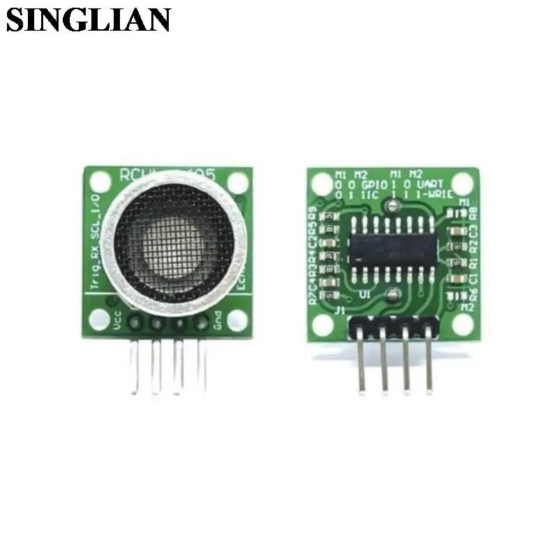 1pcs RCWL-1605 Transceiver Open Ultrasonic Distance Measurement Module Ranging Module GPIO Serial Port IIC Single Bus