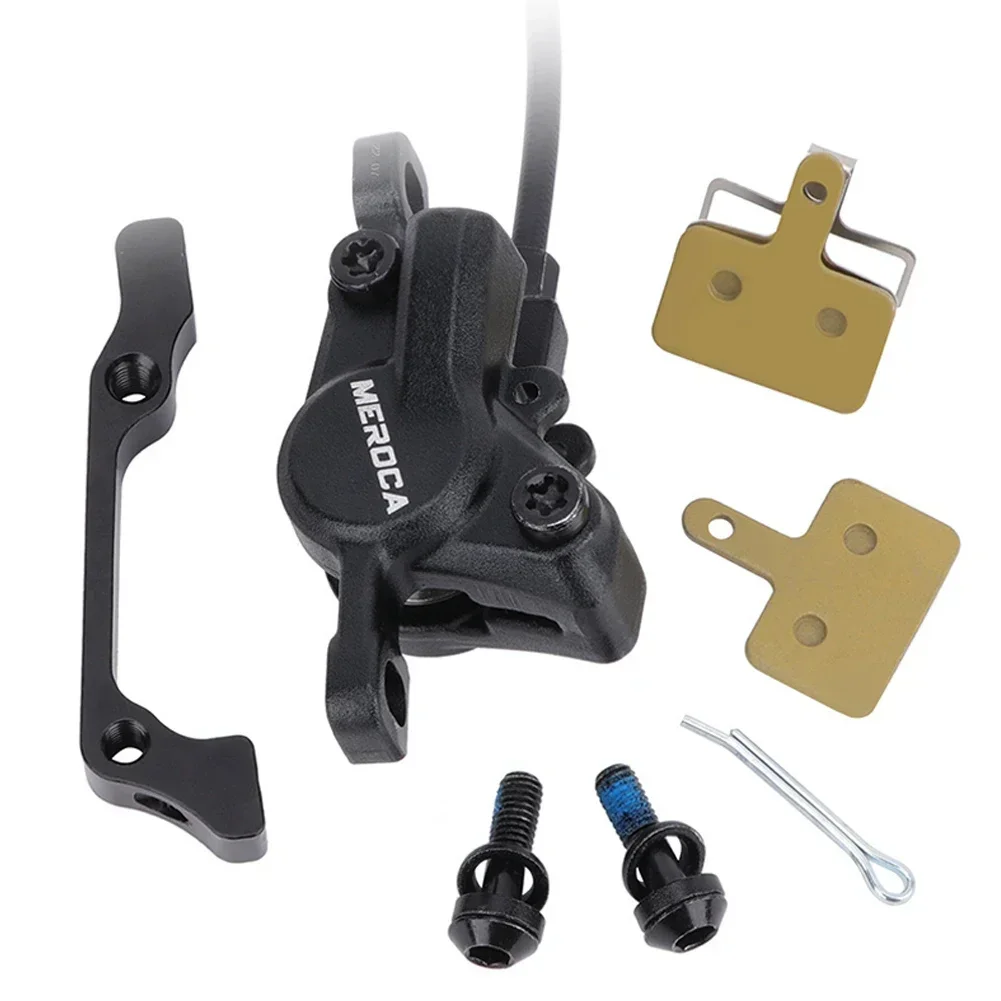 

Аксессуары для велосипедного тормоза, масляный тормоз для электронного велосипеда, 160 мм, тормозные колодки, 2 поршневых суппорта, комплект тормозов в сборе