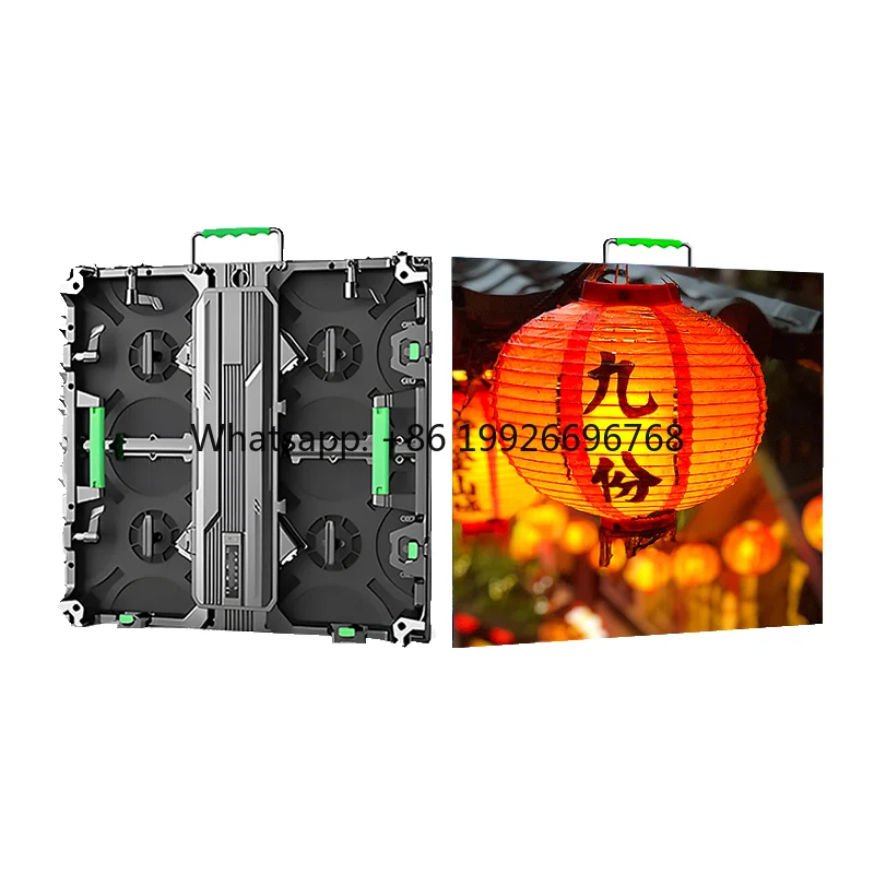 โมดูลวิดีโอวอลล์บิลบอร์ด P3.91 แผงโฆษณา P3 จอแสดงผล LED สำหรับเวทีในร่มและกลางแจ้งให้เช่า ลดราคา