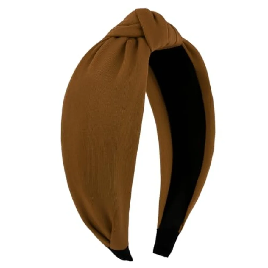 

Ondder 1Pack Knotted Headband for Women, Fashion Solid Color Hairband for Daily Wear Women's Fashion Headbands