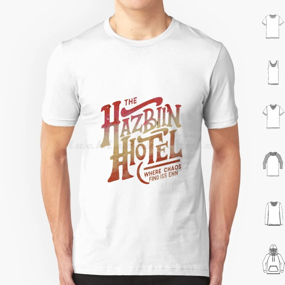 

Футболка большого размера из 100% хлопка Hazbin Alastor Radio Demon Alastor Fanart Hotel Alastor Demon Helluva Charlie Vivziepop The