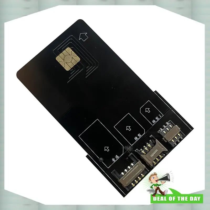 Convertitore scheda SIM estensione scheda di consegna 24 ore su 24 per IC smartcard per scheda Micro SIM standard e scheda Nano Sim