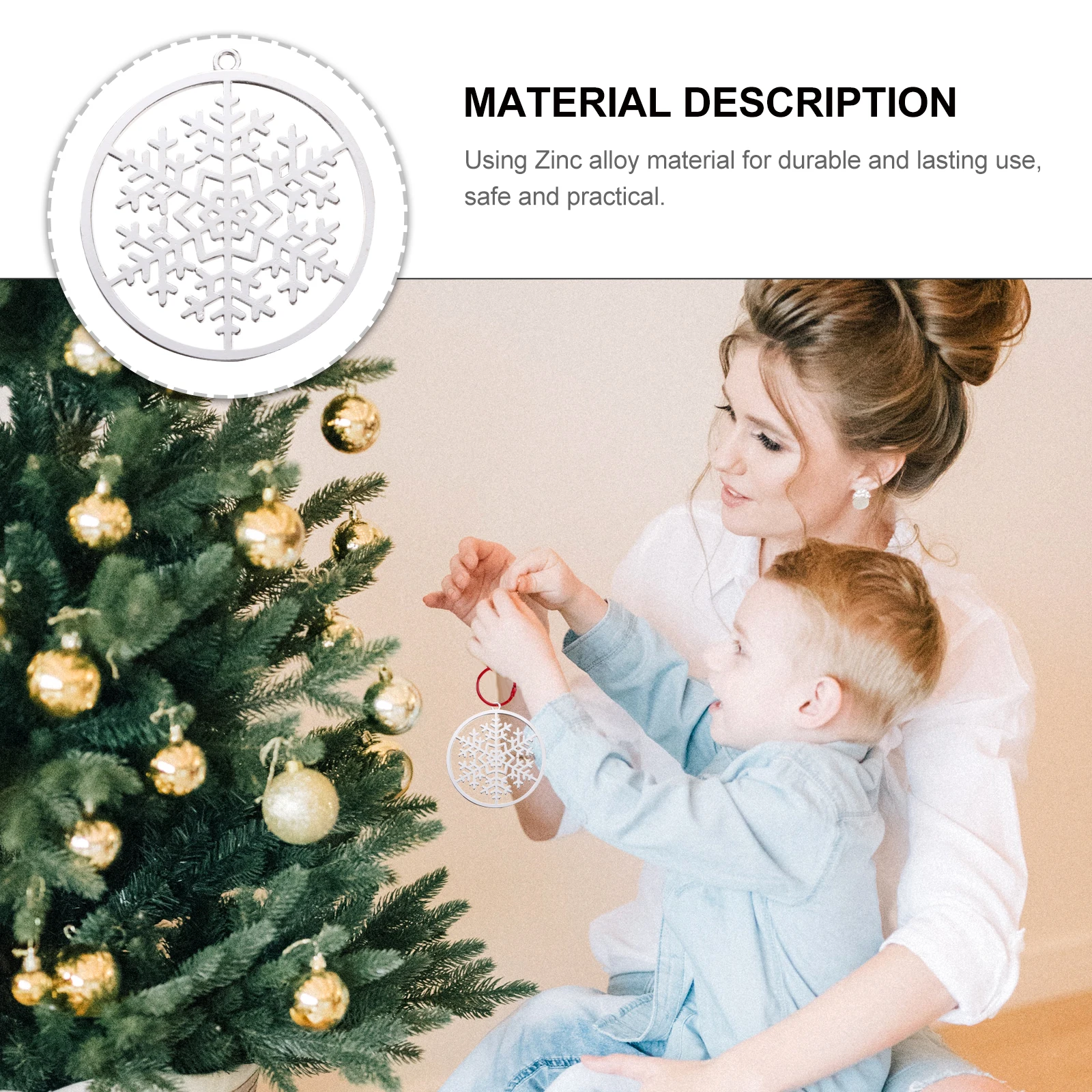 50 Pcs Accessories for Jewelry Keychain Diy Pendant Charms Christmas nament Keychain Pendant Bright Color Smooth