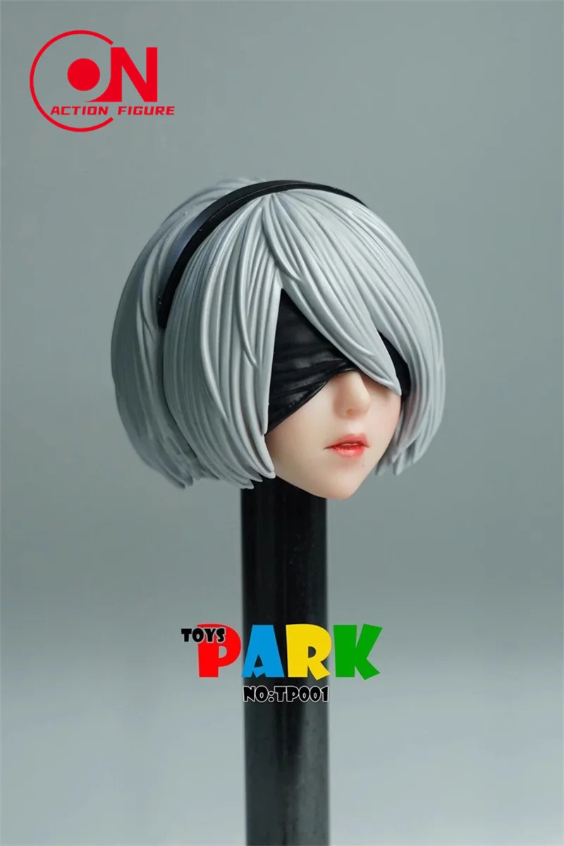 

Игрушки Toys Park TP001: Скульптура головы персонажа Nier YoRHa 2B в масштабе 1/6, подходит для 12-дюймовых фигурок TBLeague, JIAOU, Phicen.