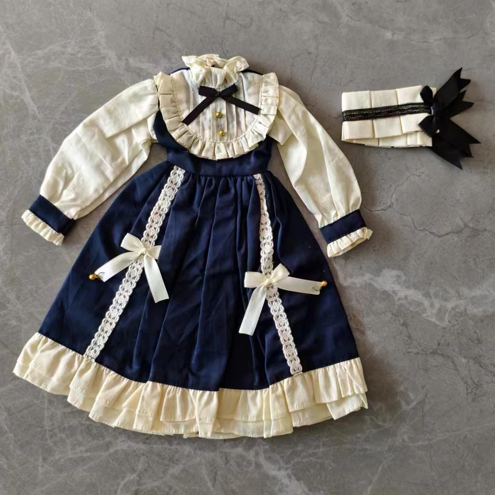 

(На заказ) 1/3 1/4 1/6 кукольная одежда для 60/45/36/30 см Bjd кукла милое платье принцессы + волосы игрушки для девочек аксессуары для кукол, без куклы