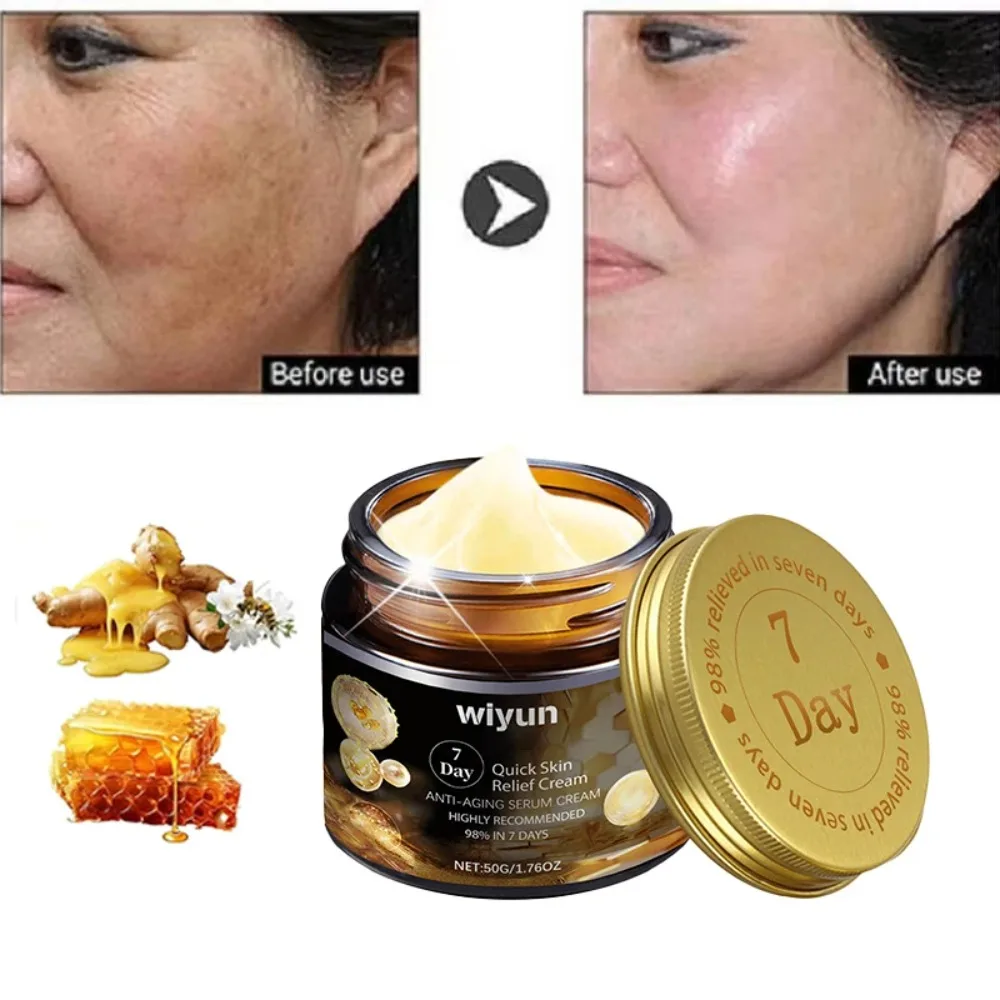 Turmeric Bee Venom Wrinkle Removal Balm Fade Face Fine Lines Instant Lifting Brightening Nourishing Face Care Korea Skin Care