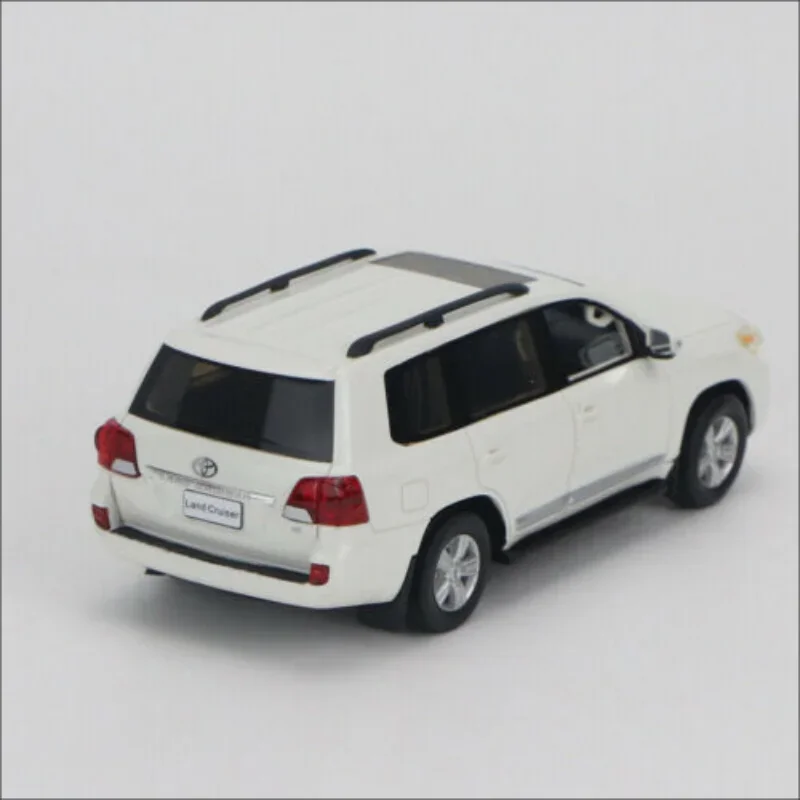 White 1/43 TOYOTA V8 LAND CRUISER 200 SERIES WAGON CAR RESIN MODEL FOR  DISPLAY