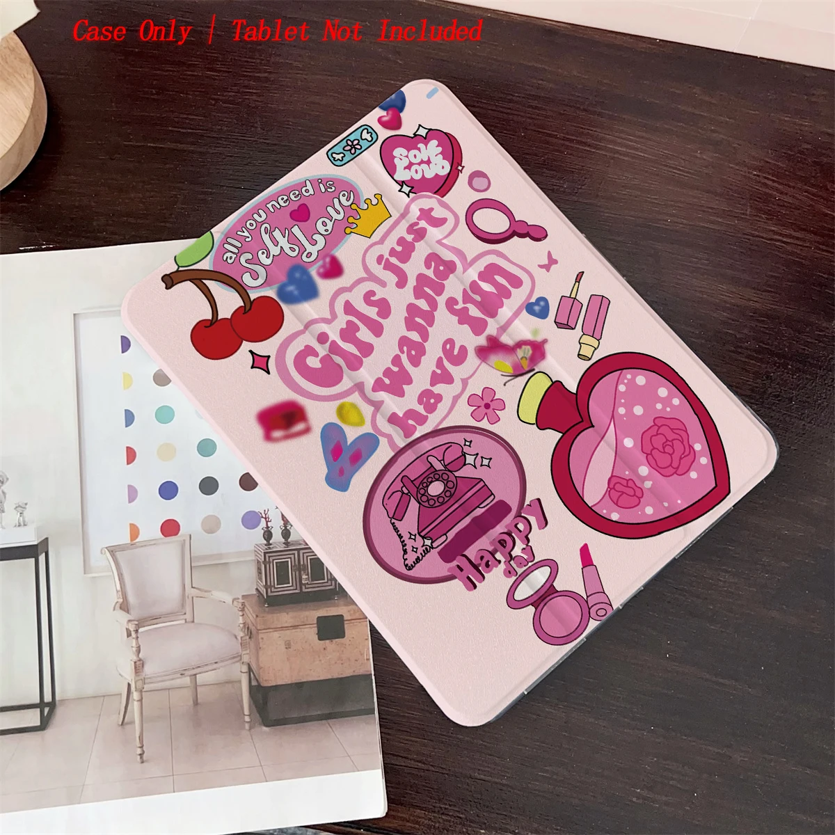 Slim Fit Premium TPU Tablet Cover, Shockproof Durable Lightweight Protective Case for iPad Samsung Huawei Honor Redmi Xiaomi