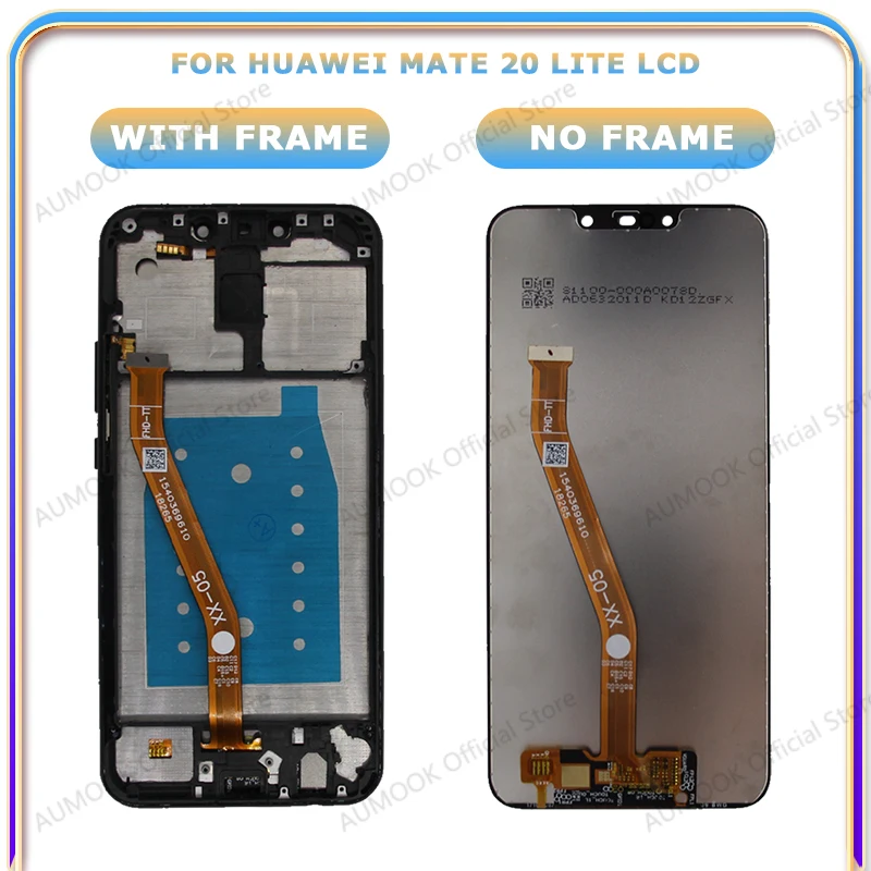 Wyświetlacz IPS LCD do Huawei Mate 20 Lite Panel dotykowy Digitizer SNE AL00 LX1 LX2 LX3 Część zamienna do naprawy LCD z ramką — zdjęcie produktu 4