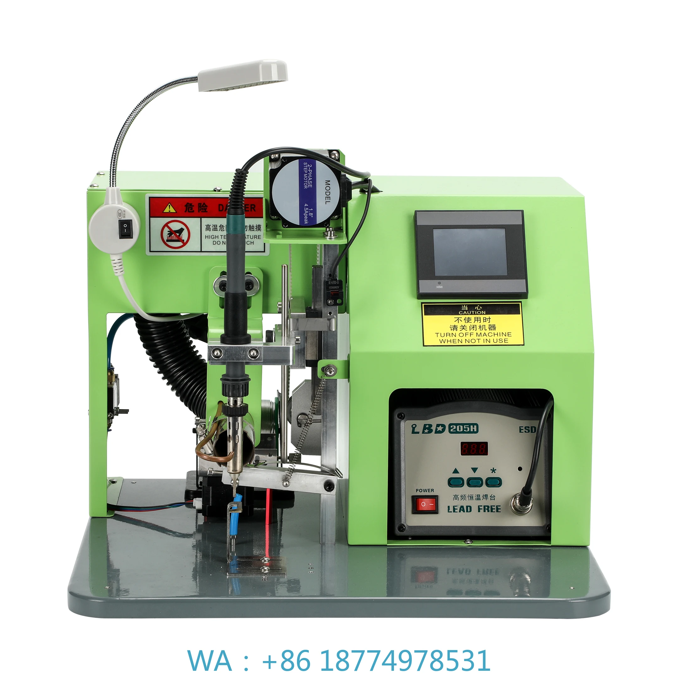 Automatic Wire Cutting Stripping Soldering Machine Semi Automatic Wire Soldering Machine Electronic Products Machinery Semi