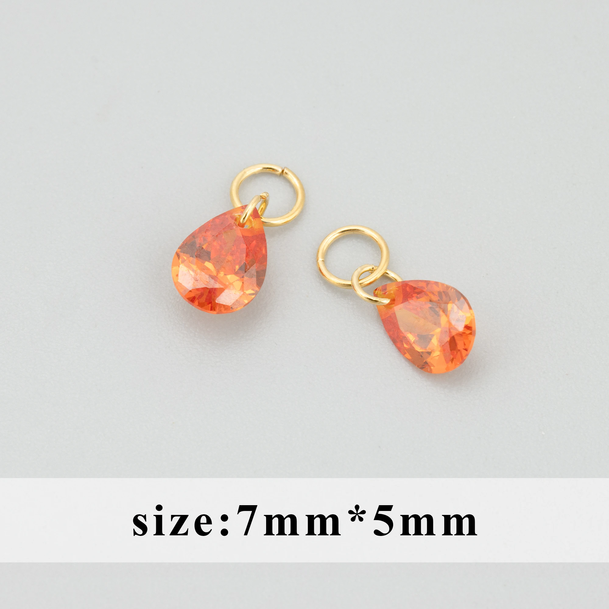 GUFEATHER,10pcs/lot,MH78A,jewelry accessories,stainless steel rings,zircons,hand made,charms,jewelry making,diy pendants image 6