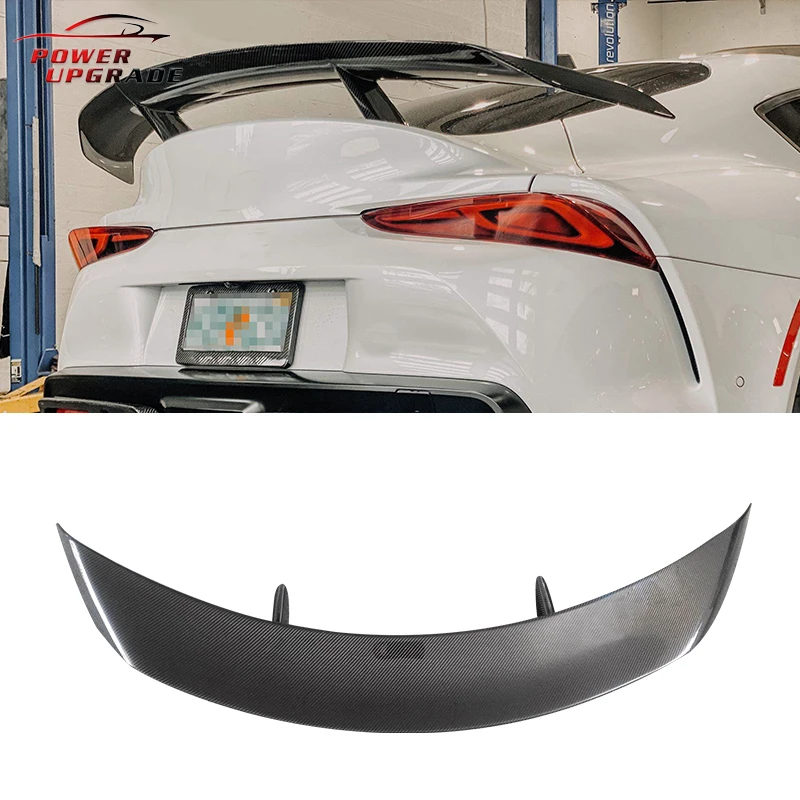 

Carbon Fiber AG Style Spoiler Rear Trunk Tail Boot Lip Wing Ducktail For Toyota SUPRA A90 A91 MK5 Auto Tuning