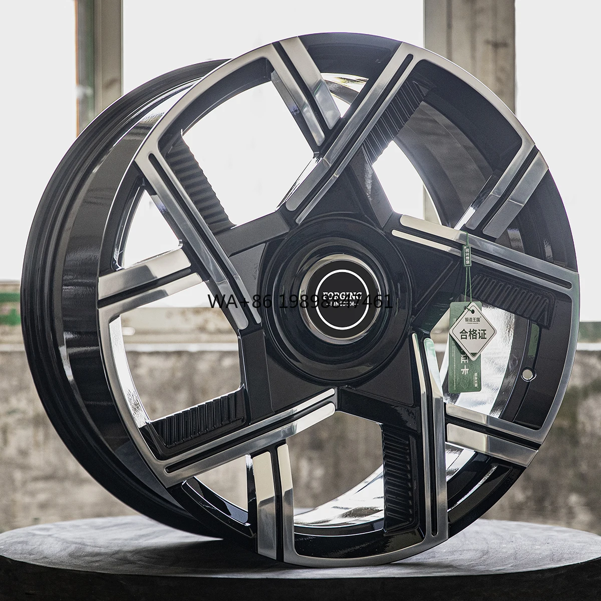 

Ultra Lightweight 17-26 Inch Custom Forged Wheels New 5*112 5*114.3 5*120 5*130 Alloy Rims Polished with Bolts Included