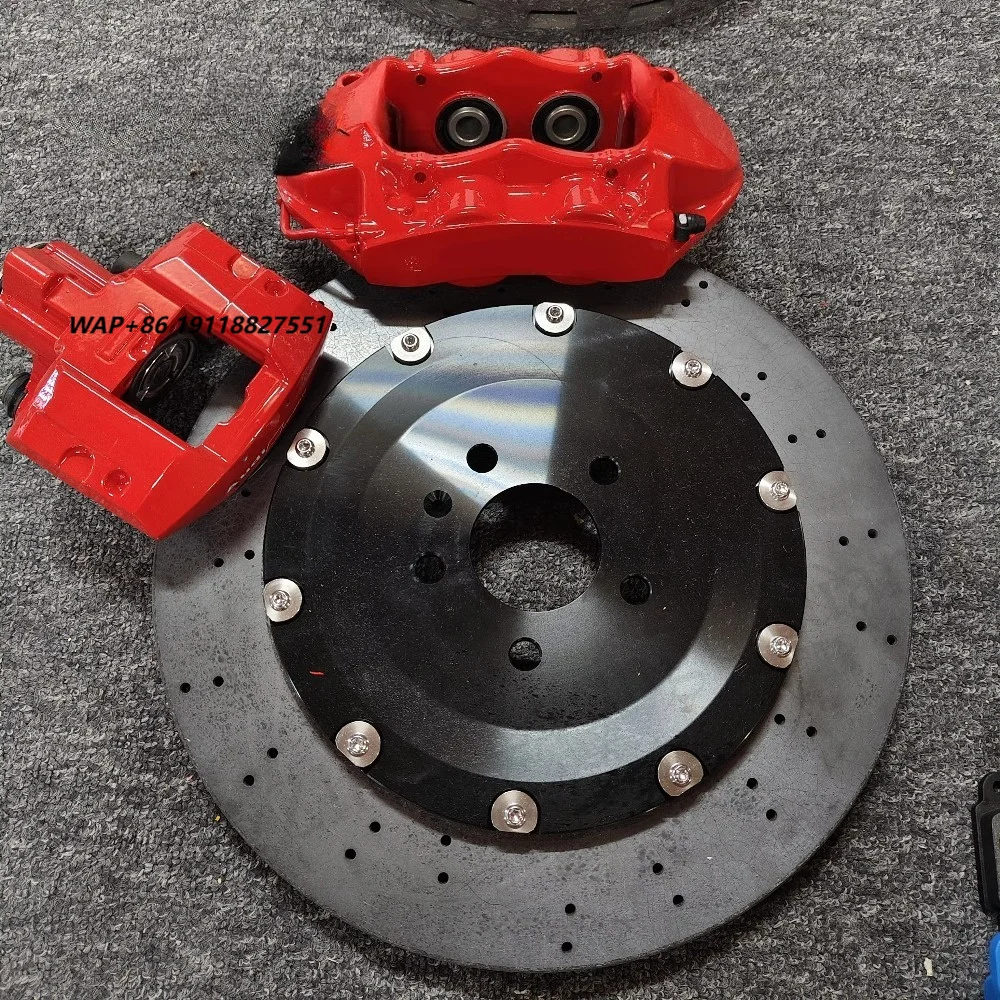 Front 10 pot Rear 4 piston 10N Brake Caliper Kit Refit High Performance Brake System For rs7 c7 a6 a8 q8 q7 rs5  m5 f90