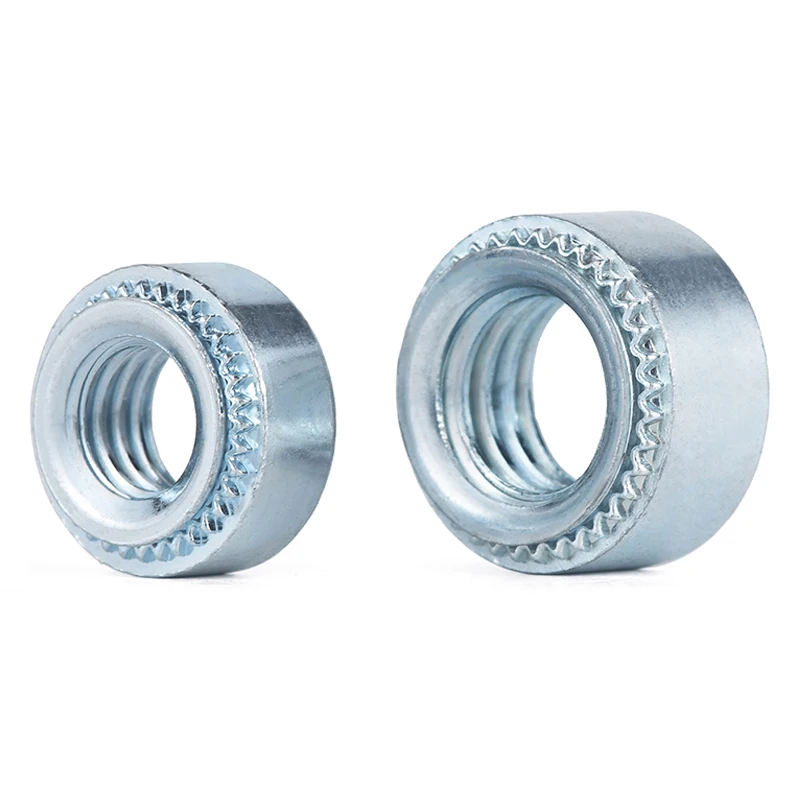 M5 M6 M8 Zinc Plated Carbon Steel Pressure Riveting Nut Self Clinching Nut Swage Nut Sert Press Nuts