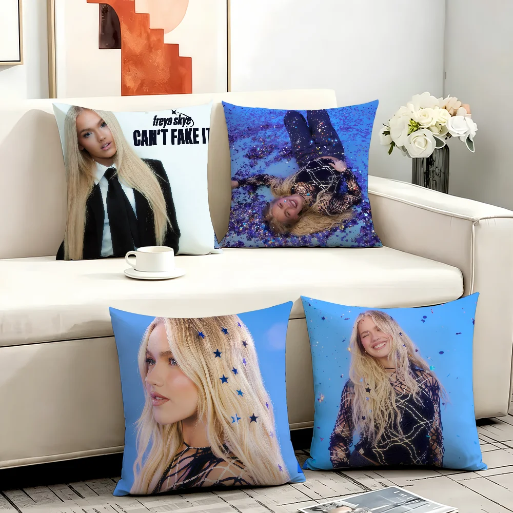 Singer F-Freya S-Skye cushion cover Anti-dustmite Sofa Cushion Decorative Office Cover Lounge Area Indoor & Outdoor Use