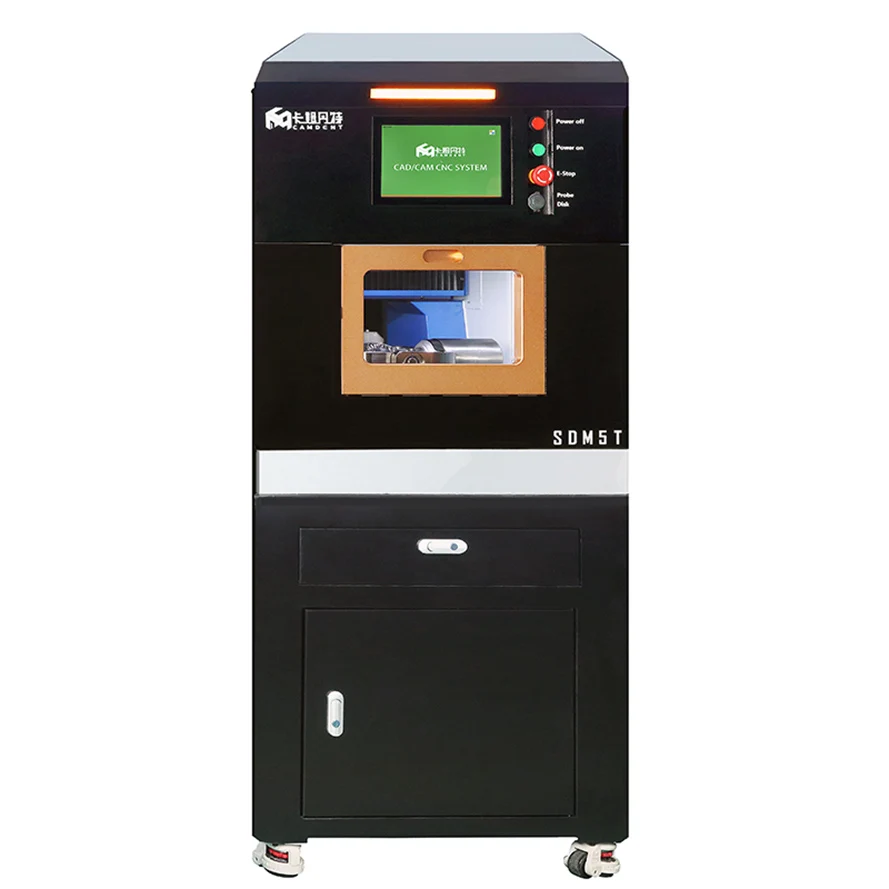 Fresadora de abumento para metal CAD/CAM para laboratório