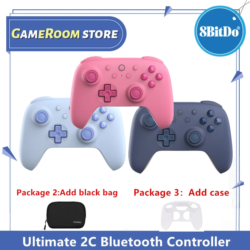 8BitDo Ultimate 2C Bluetooth Controller for Switch 2 Wireless Gamepad with Hall Effect Joystock for Nintendo Switch,OLED Console — product photo 1 of 1
