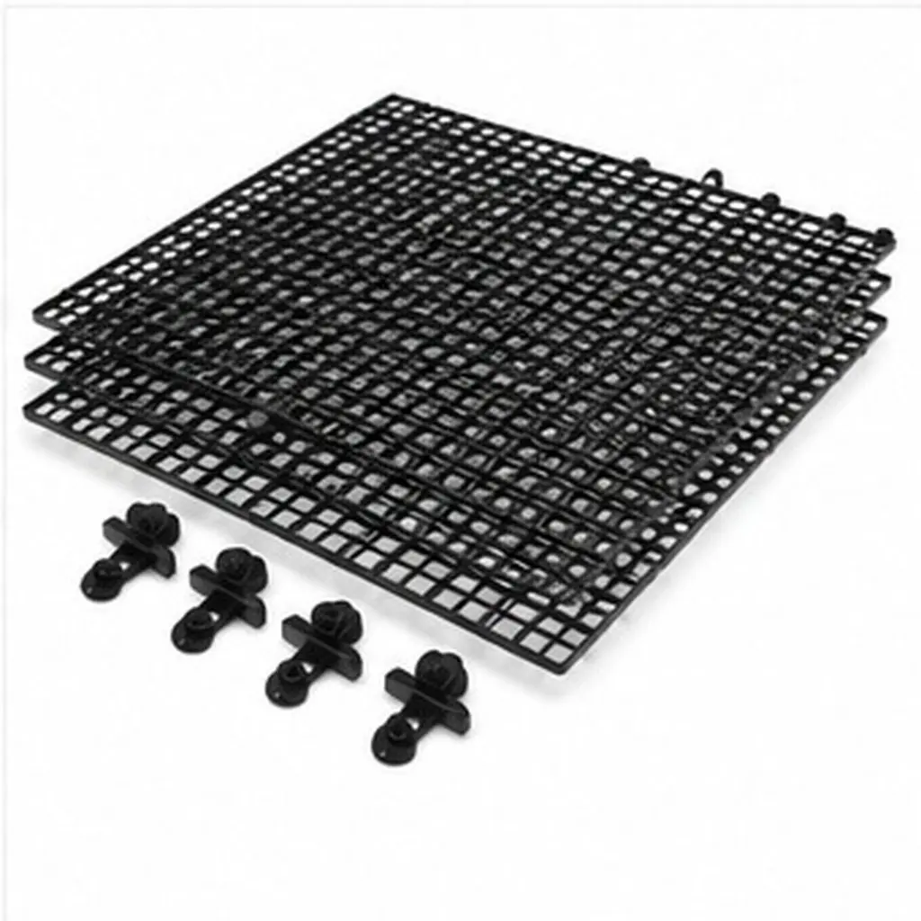 4pcs Aquarium Fish Tank Divider Grid Covers for Betta Fish – Plastic Separator to Prevent Jumping