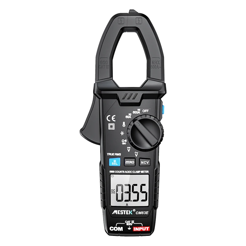 CM83E Professional Digital Clamp Meter 600A AC DC Current Precision Ammeter for Automotive Electrical Repair Tool​