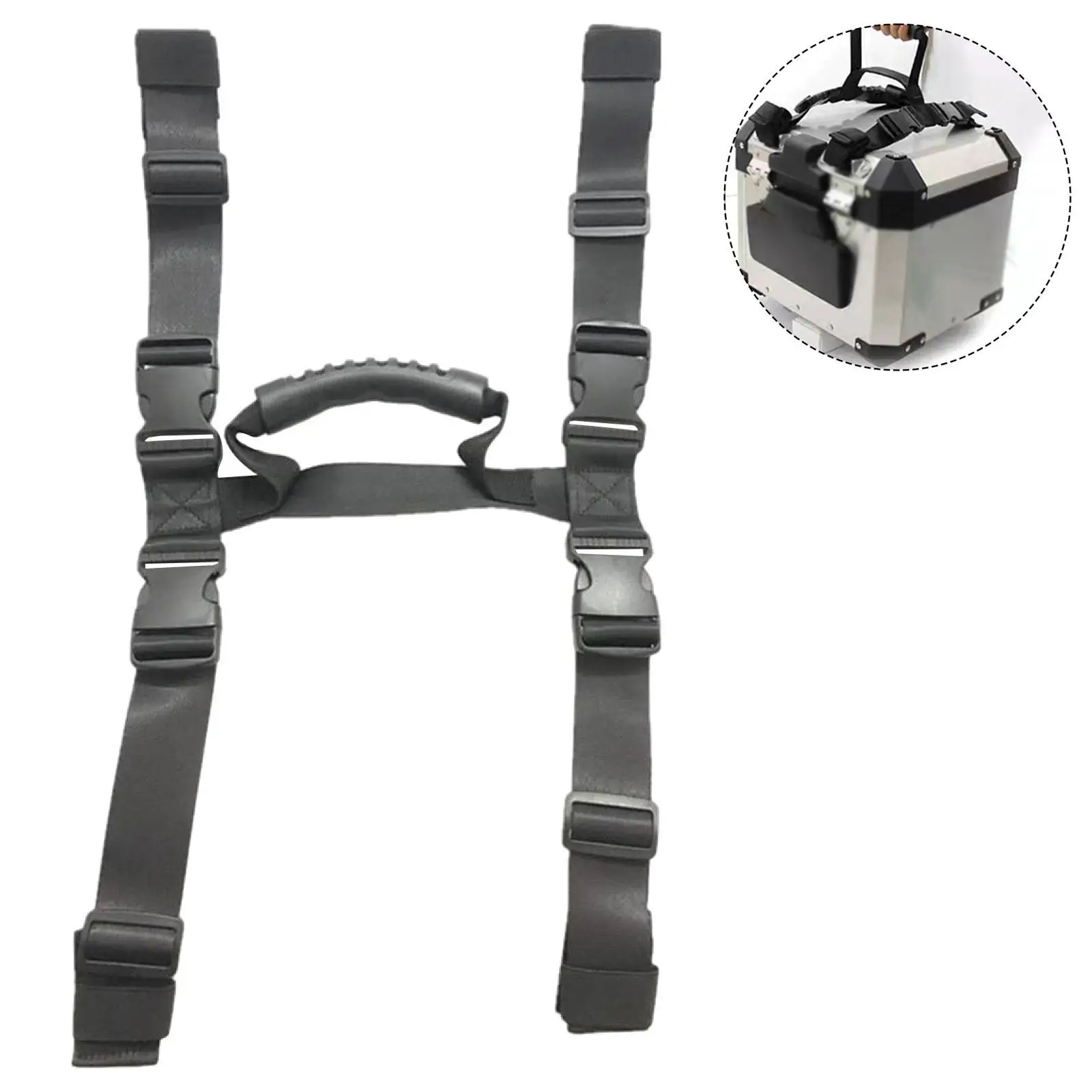 

Motorcycle Side Box Handle Portable Ergonomic Replacement Pannier Handle Side