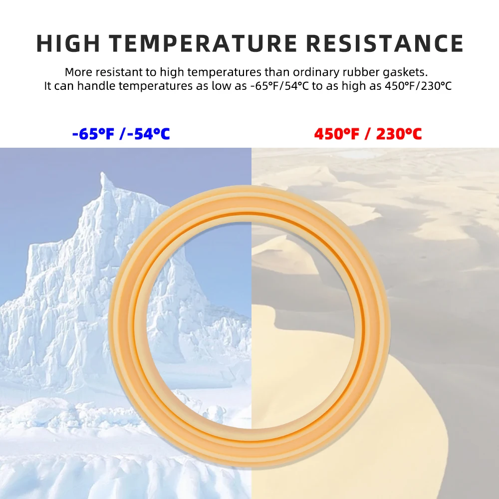 54mm Silicone Steam Ring Seal Gasket Compatible With Breville And Sage Machines Grouphead Gasket Replacement Part view 6