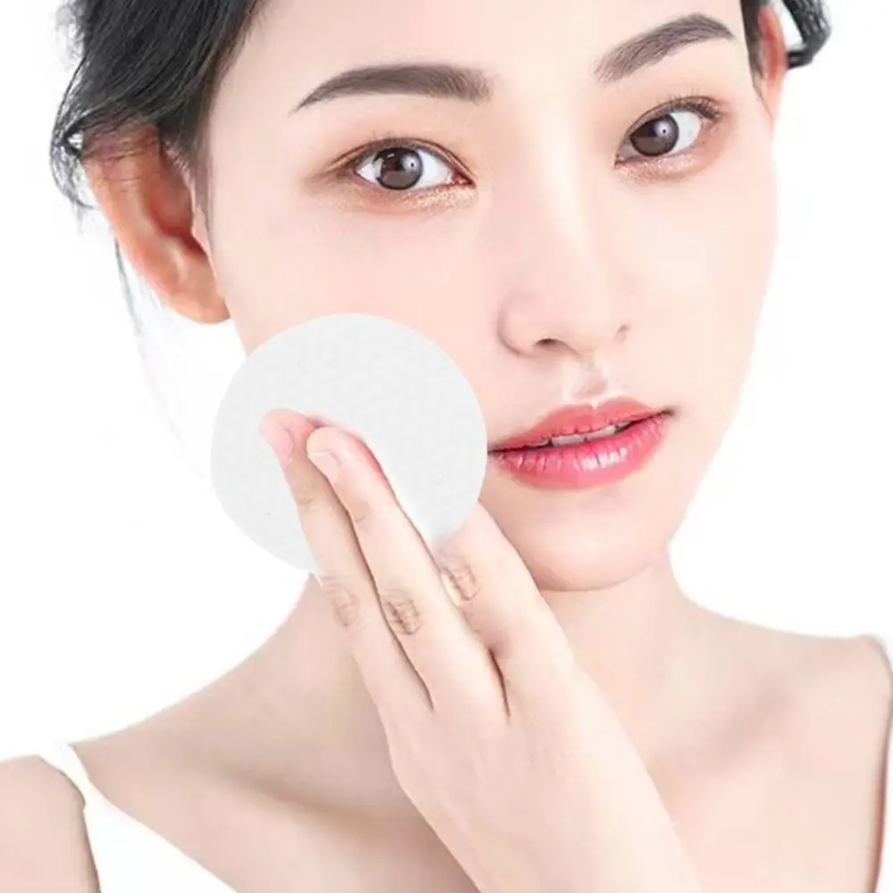 Lingettes de maquillage jetables en coton, 600 pièces, respectueuses de la peau, tampons dissolvant doux à texture de perles, tampons cosmétiques, outil de soins du visage