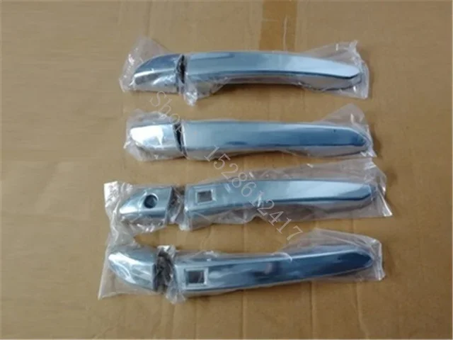 Car Styling For Hyundai Tucson ABS 2015 2016 2017 2018 2019 2020 Chrome Door Handle Cover Car Sticker Auto Accessories