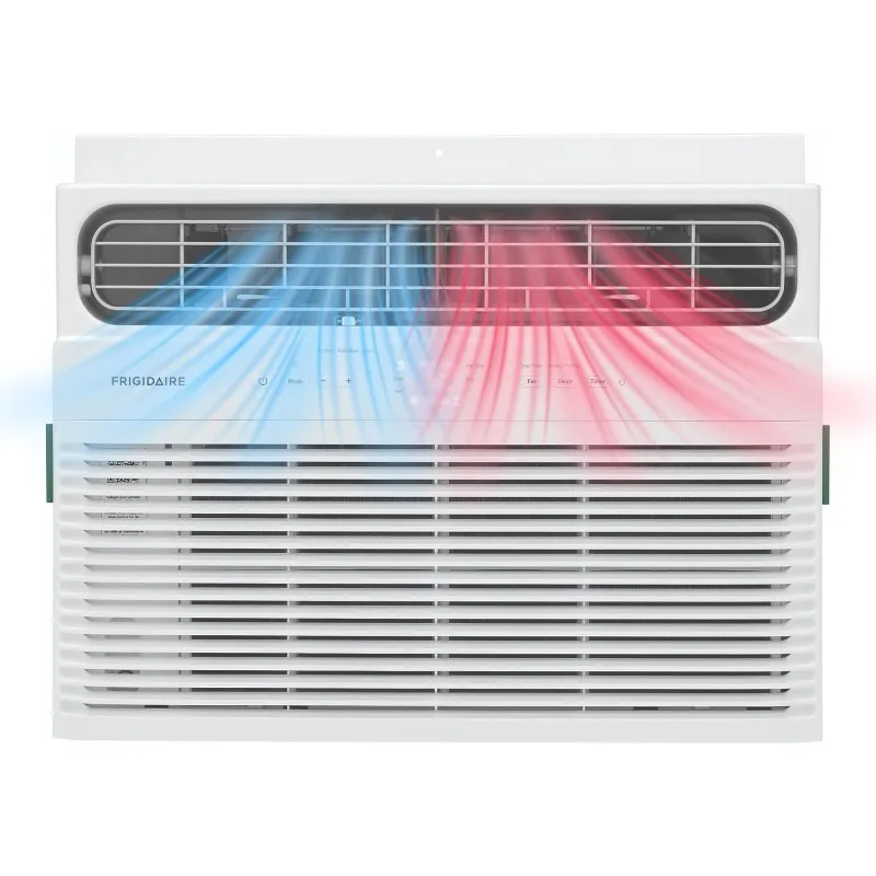 

12,000 BTU Window Air Conditioner with Supplemental Heat, Cools & Heats Up to 550 Sq. Ft., Remote Control, Quiet Oper