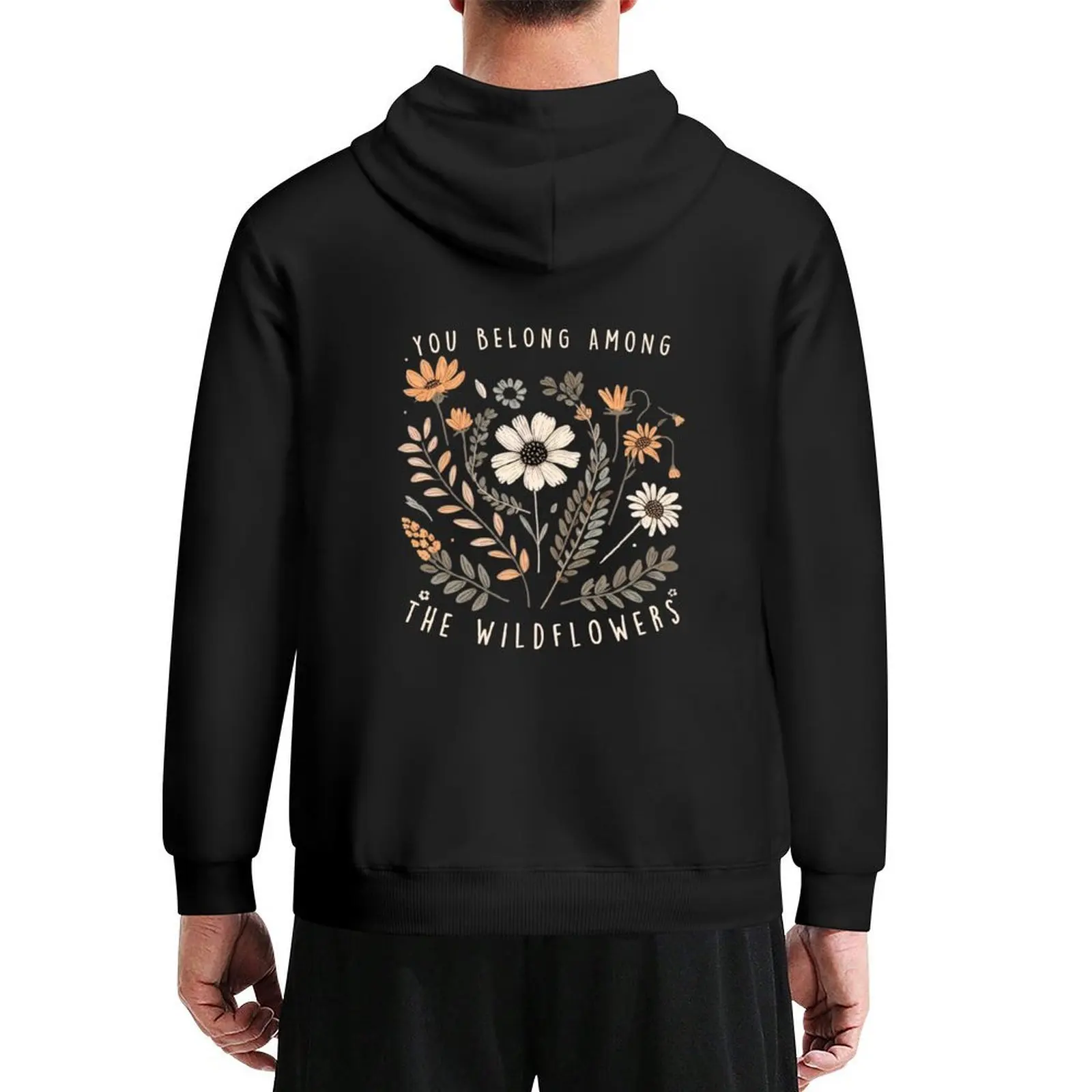 

You Belong Among The Wildflowers Hoodie anime clothes graphic t shirts men blouse korean clothes big size hoodie