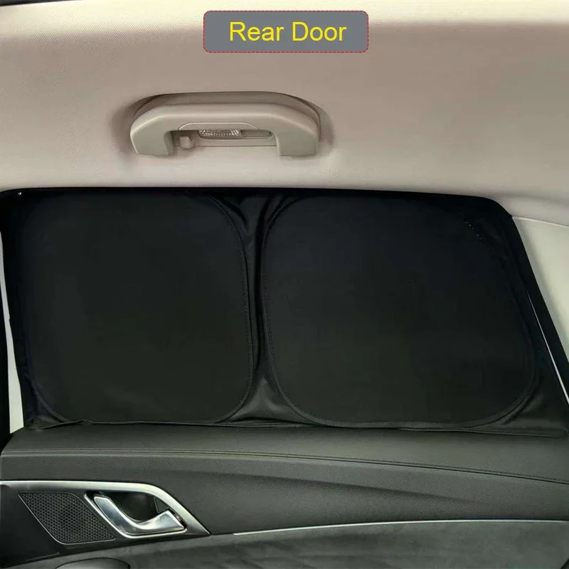 

For MG HS 2018-Present Car Black Windows Privacy Sunshade Auto Anti-UV Heat Insulation Protect Cover Interior Accessories