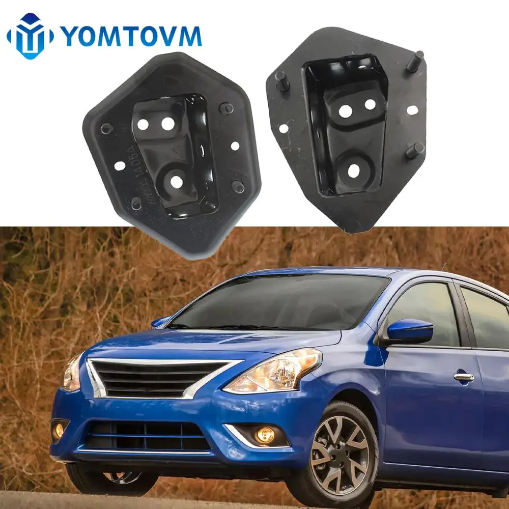 Car Front Bumper Bracket Retainer Mount Support For Nissan Versa  2012 2013 2014 2015 2016 2017 2018 2019 G51159KKMA G51149KKMA