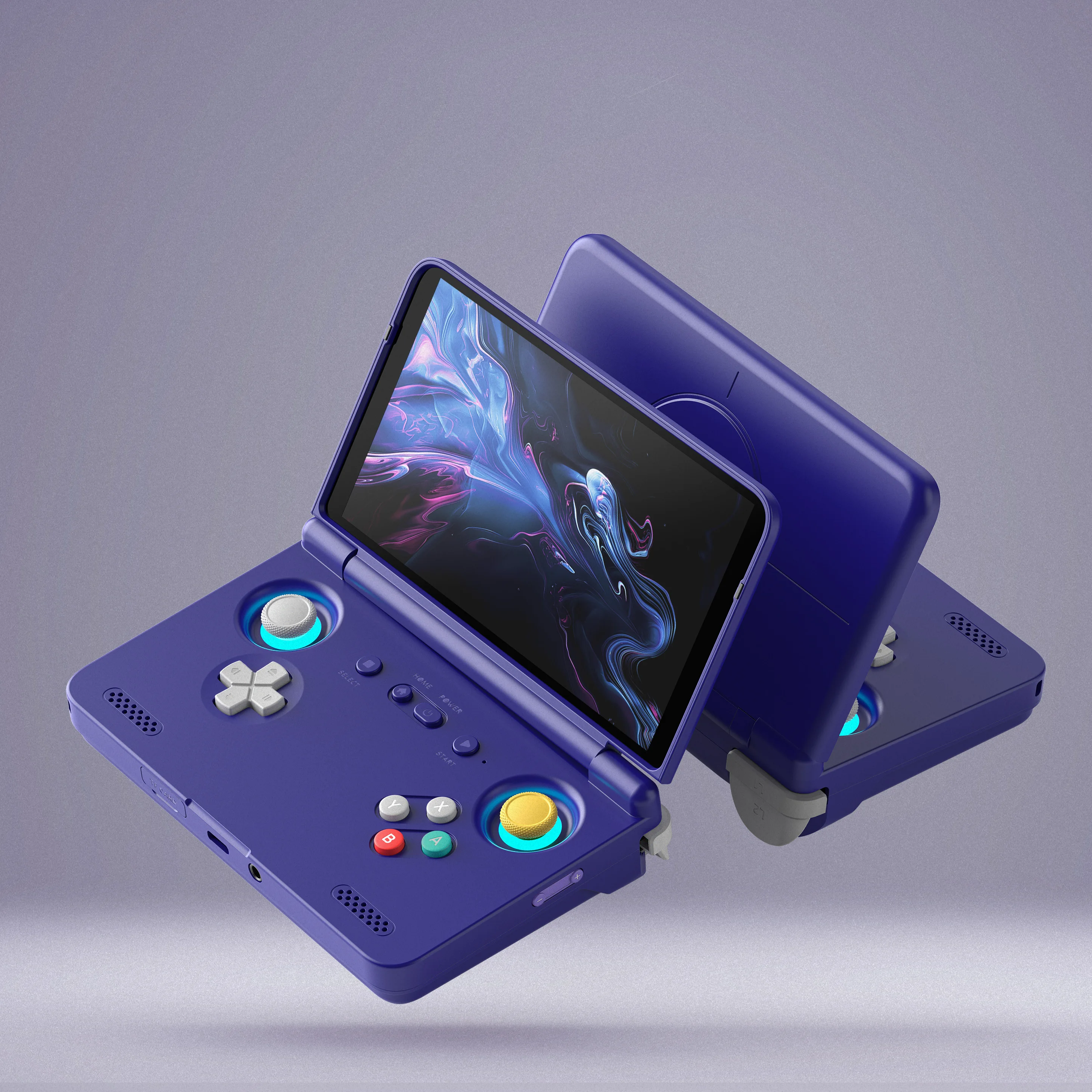 2025 Retroid Pocket Flip2 Retro Handheld Game Console Android13 5.5 Inch AMOLED Touch Screen Video Player Wifi Bluetooth PSP PS2