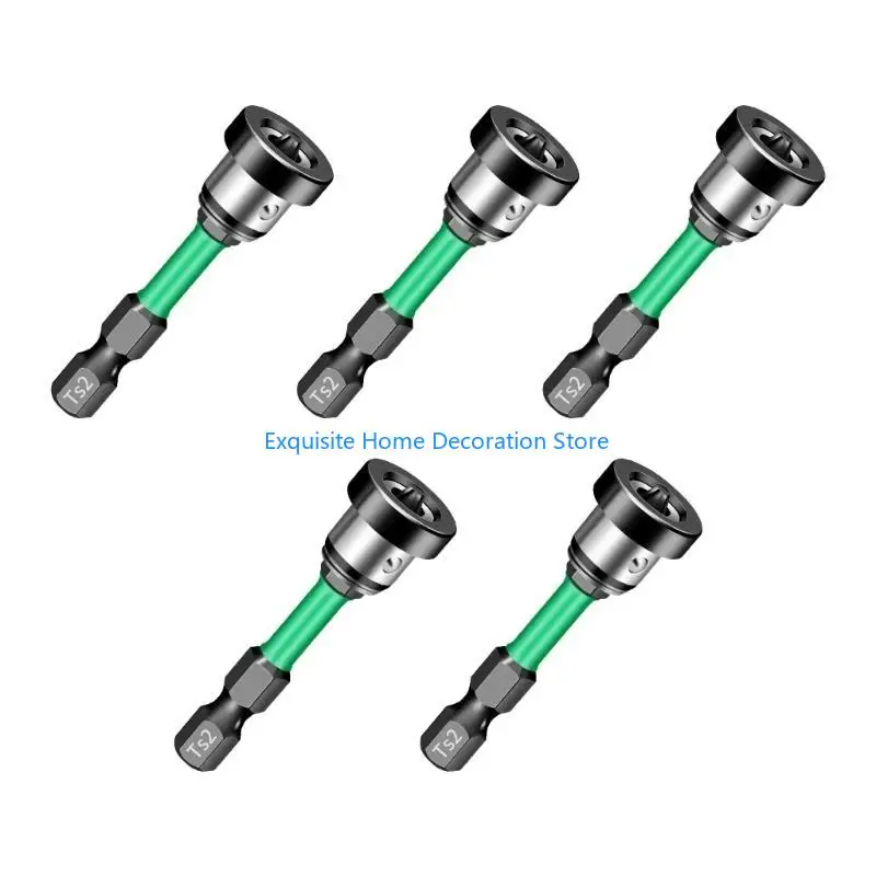 

L5BF 5pcs Ductriver Bits Установите магнитные позиции отвертка биты