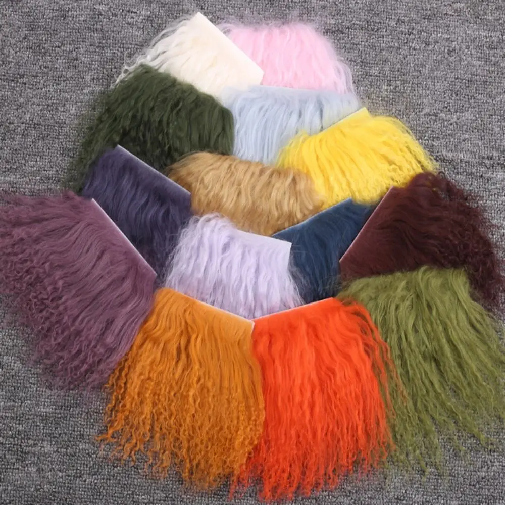 Fake Hair BJD Hair Row Bjd Dolls Hair Raw Synthesis BJD Hair Wefts Wig Handmade Hook Hair Wefts BJD Diy Hair Dolls Accessories