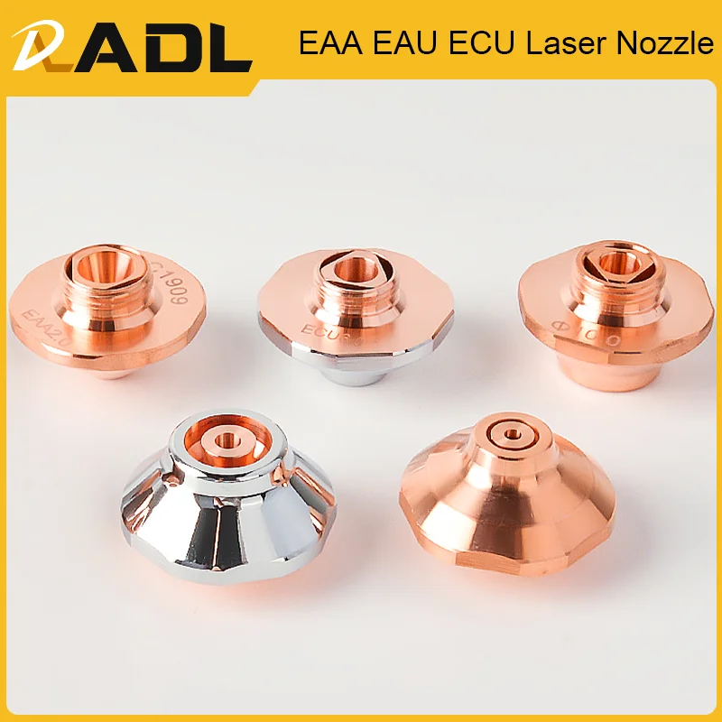 ADL 10 шт./лот E серия лазерная насадка M11 EAA ECU EAU высота 15 мм Precitec режущая насадка двухслойная для станка для резки волокна