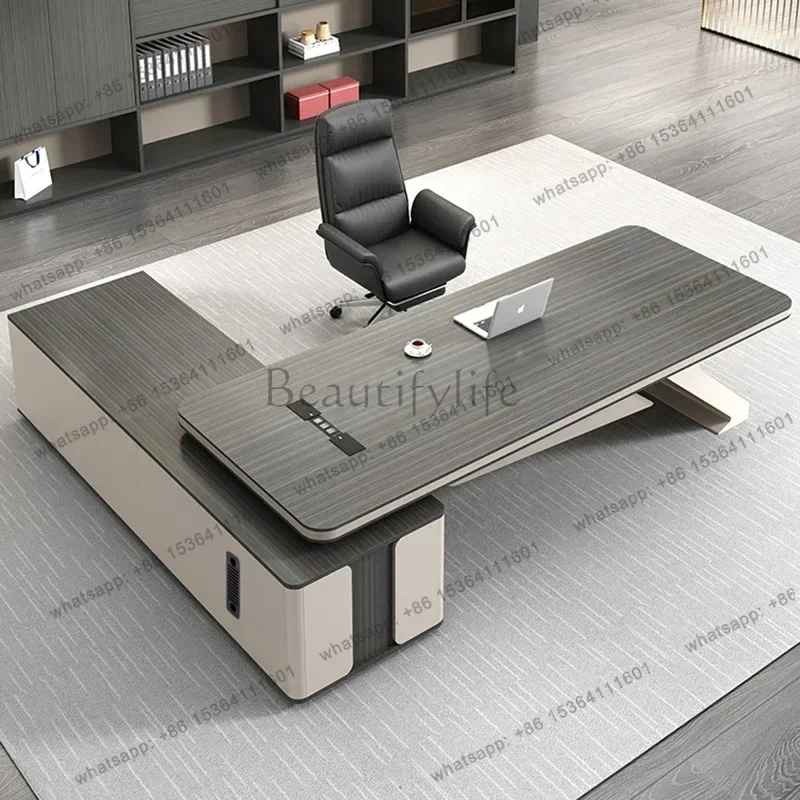 FG Executive Desk Table Auxiliary Crafts Workshop Bedside Computer Office Tables Qimink Offices Escritorio Oficina Trendy Furnit